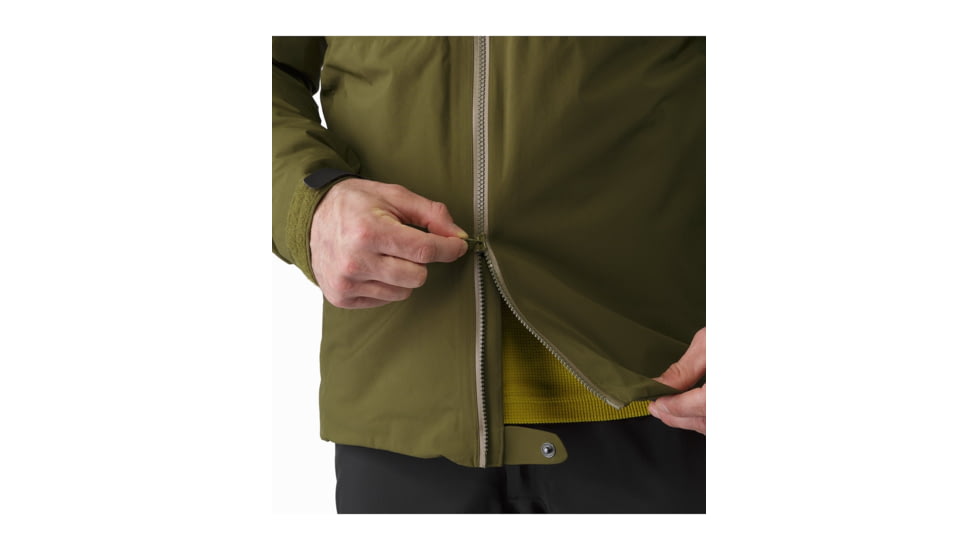 Arc'teryx Fission SV Jacket - Men's-Dark Moss-Clearance-Small