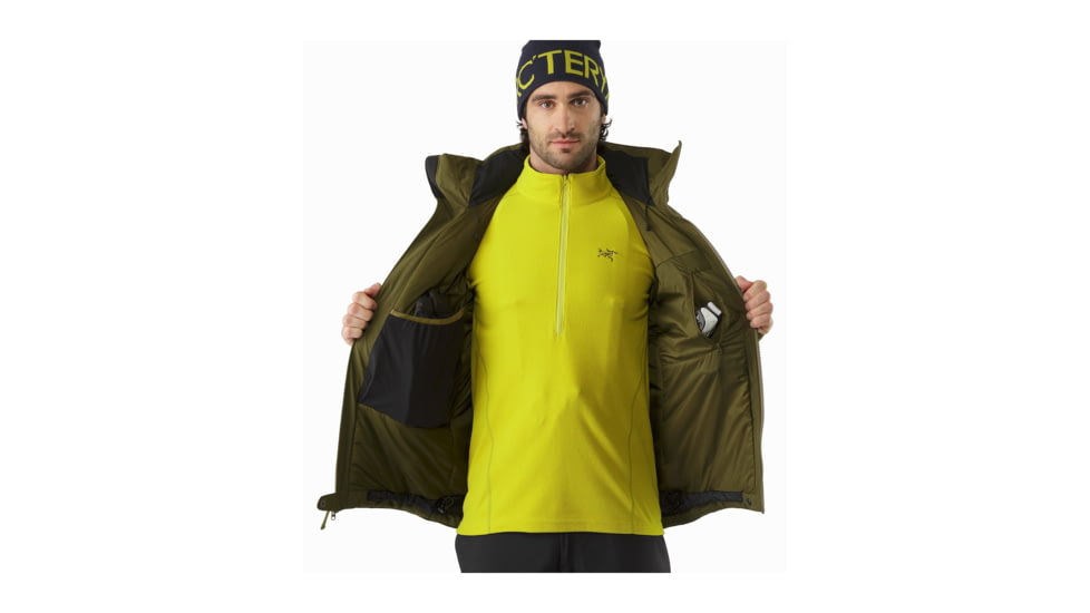 Arc'teryx Fission SV Jacket - Men's-Dark Moss-Clearance-Small