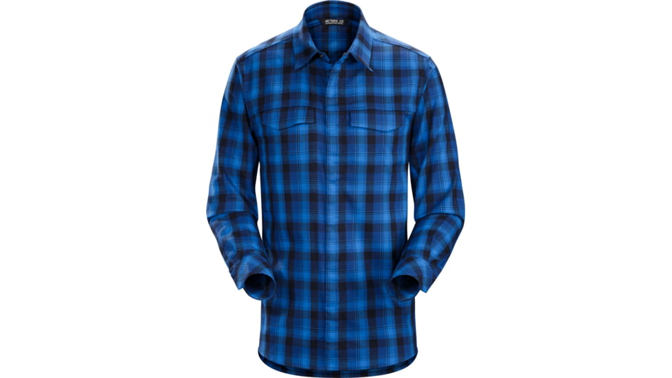 Arc'teryx Gryson Long Sleeve Shirt - Men's-Triton Deja Blue-Small