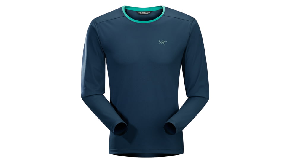 Arc'teryx Iridine Crew Long Sleeve - Men's-Blue Moon-Large