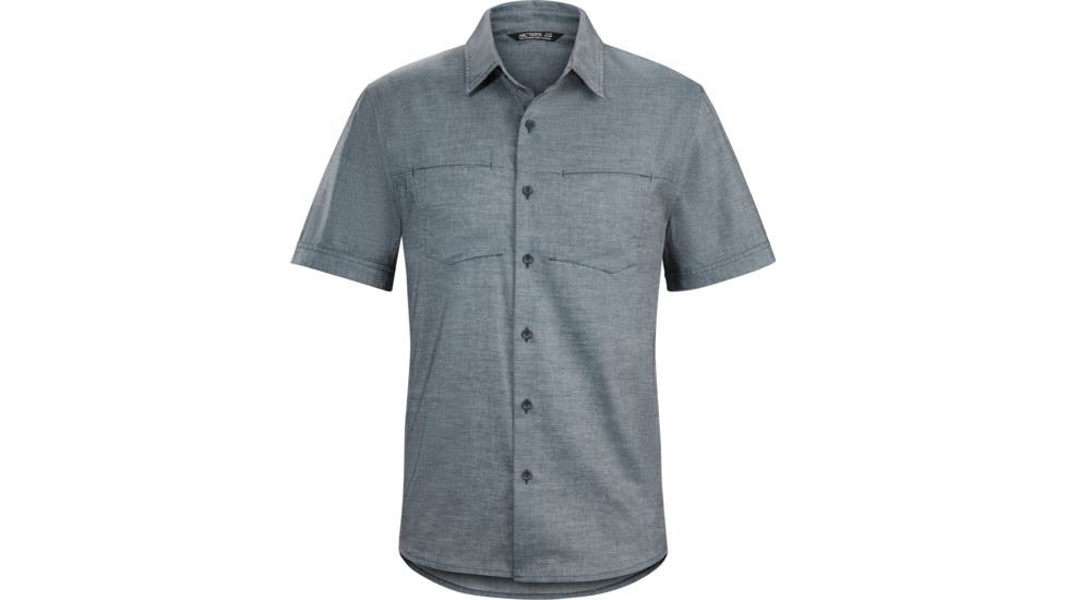 Arc'teryx Joffre Short Sleeve Shirt - Men's-Heron-Medium