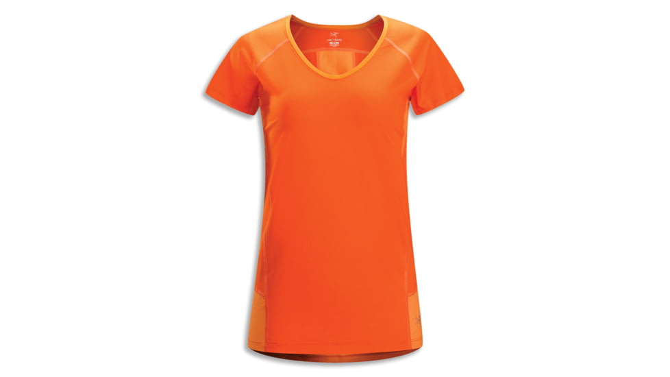 Arc'teryx Kapta V-Neck Short Sleeve Shirt - Women's-Tigerlily-X-Small