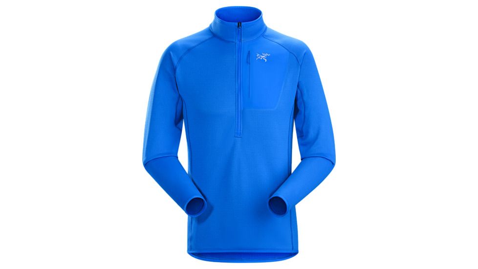 Arc'teryx Konseal Men's Zip Neck, Rigel, Small, 327699