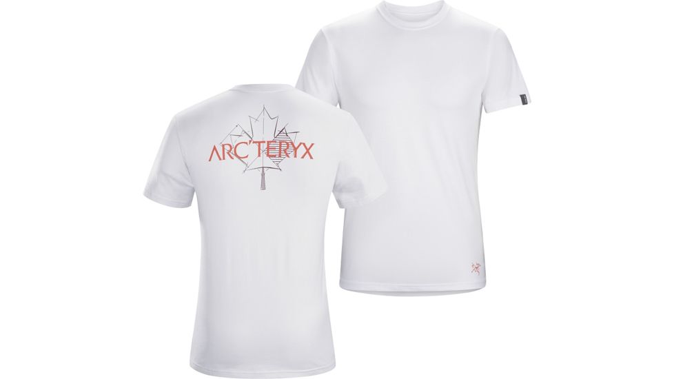 Arc'teryx Maple Short Sleeve Crew, White, XXL, 276467