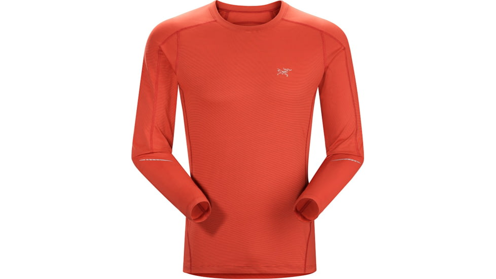 Arc'teryx Motus Crew Long Sleeve, Madder, XL, 249054