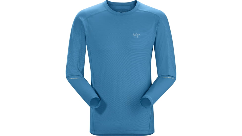 Arc'teryx Motus Crew Long Sleeve Shirt - Men's-Adriatic Blue-Small