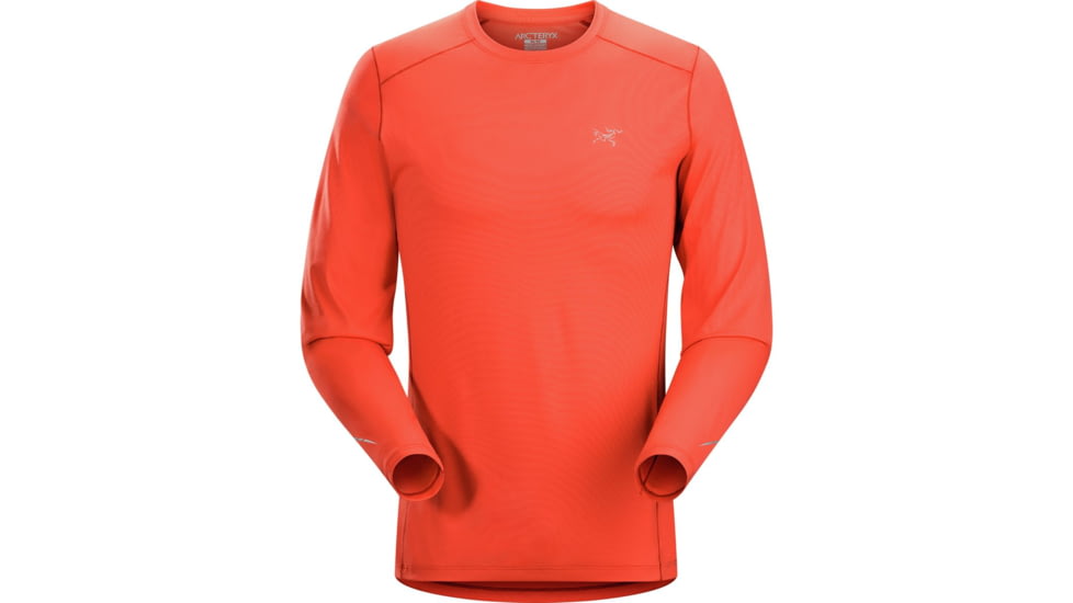 Arc'teryx Motus Crew Long Sleeve Shirt - Men's-Cardinal-X-Small
