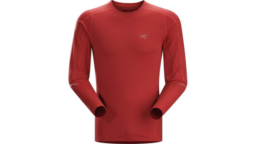 Arc'teryx Motus Crew Long Sleeve Shirt - Men's-Diablo Red-Small