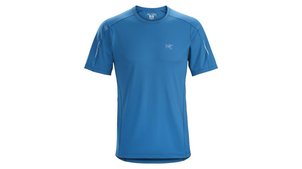 Arc'teryx Motus Crew Men's Short Sleeve Deep Cove Extra Small 328516