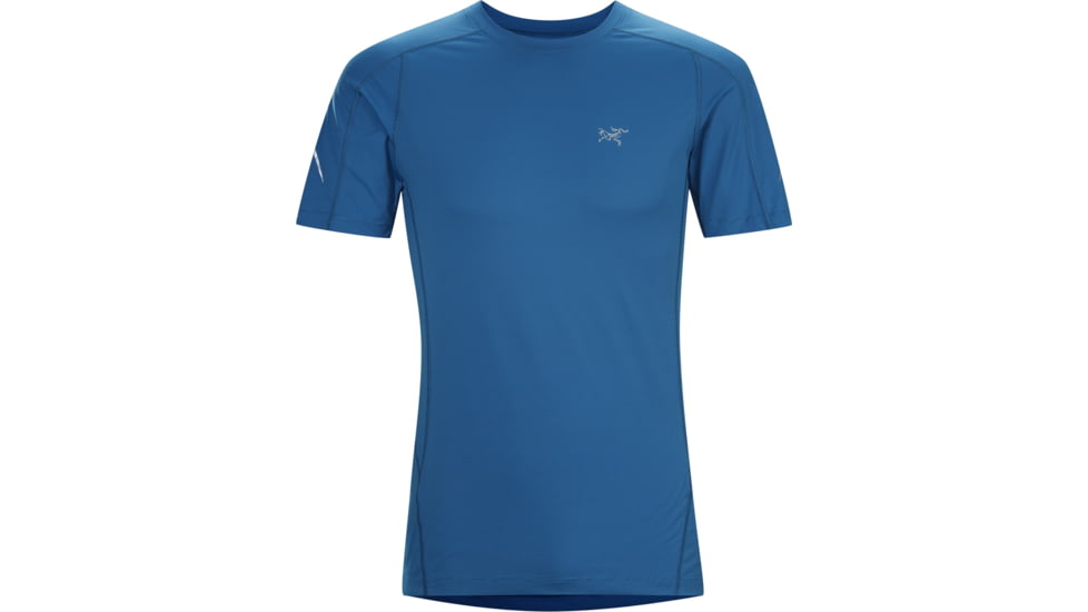 Arcteryx Motus Crew Short Sleeve Shirt - Mens-Borneo Blue-Large