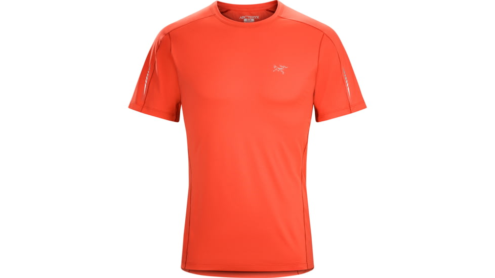 Arc'teryx Motus Crew Short Sleeve Shirt - Men's-Cardinal-Large
