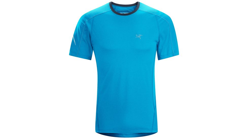 Arc'teryx Motus Crew Short Sleeve Shirt - Men's-Riptide-Small