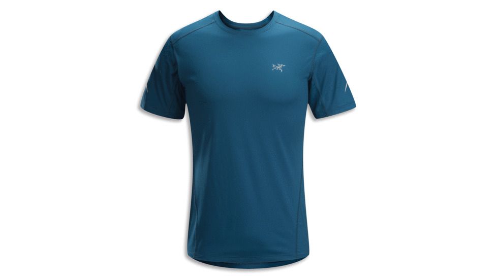 Arc'teryx Motus Crew Short Sleeve Shirt - Men's-Thalo Blue-Small