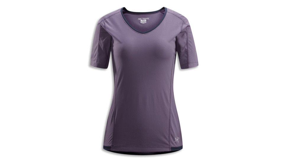 Arc'teryx Motus Crew Short Sleeve Shirt - Women's-Ameythyst Ice-Small