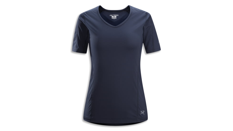 Arc'teryx Motus Crew Short Sleeve Shirt - Women's-Blue Onyx-X-Small