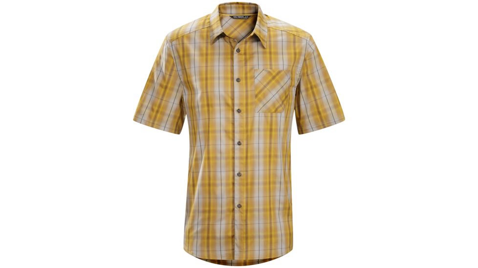 Arc'teryx Pathline Short Sleeve Shirt - Men's-Golden Palm-X-Large