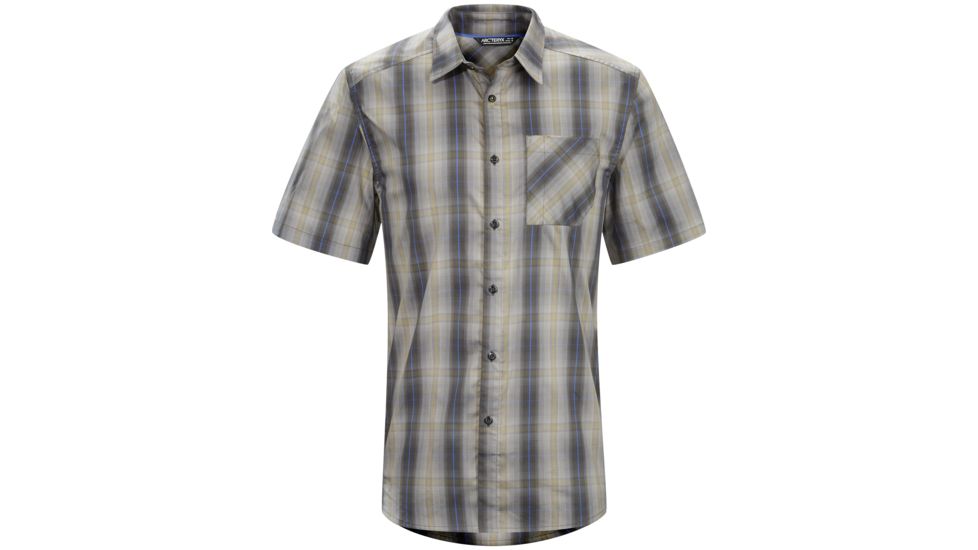 Arc'teryx Pathline Short Sleeve Shirt - Men's-Summer Grey-Small