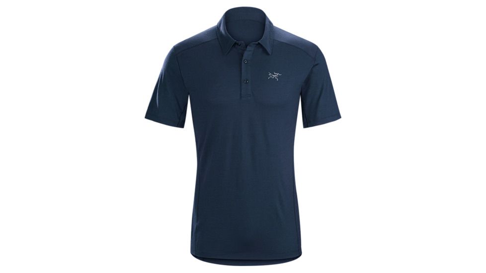 Arc'Teryx Pelion Men's Polo, Nocturne, Medium, 326971
