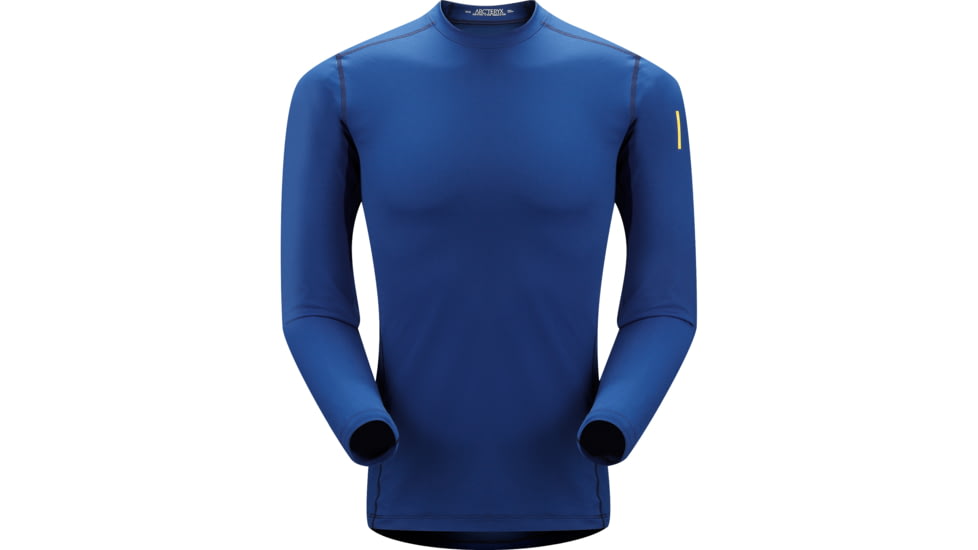 Arc'teryx Phase AR Crew Long Sleeve - Men's-Olympus Blue-X-Large