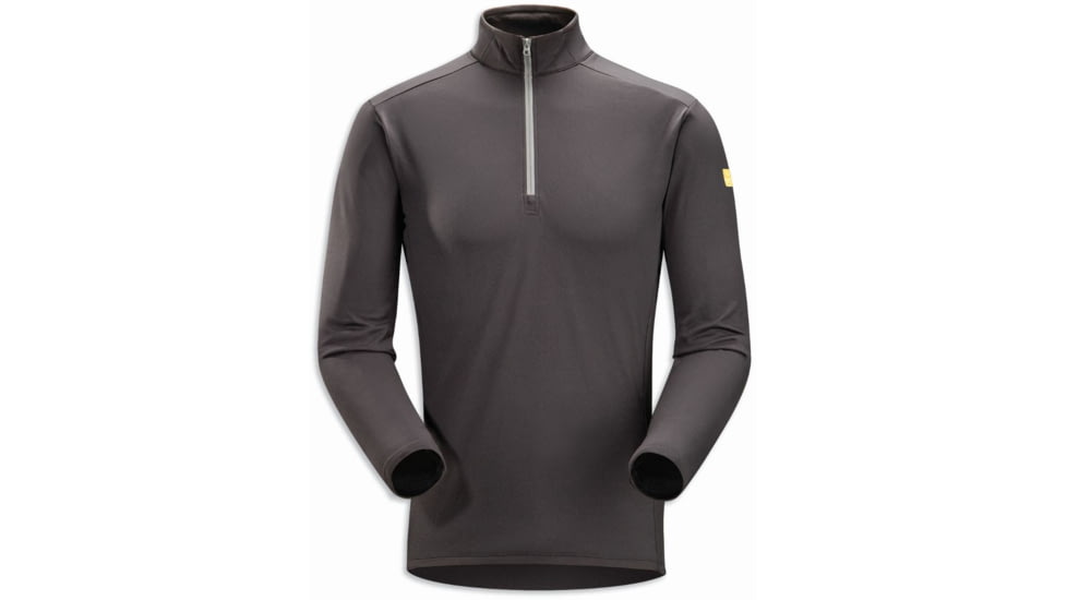 Arc'teryx Phase AR Zip Neck - Men's -Iron Anvil-Large
