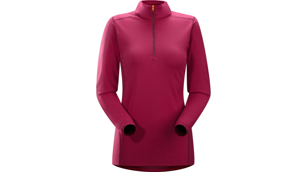 Arc'teryx Phase AR Zip Neck - Women's-Roseberry-X-Small