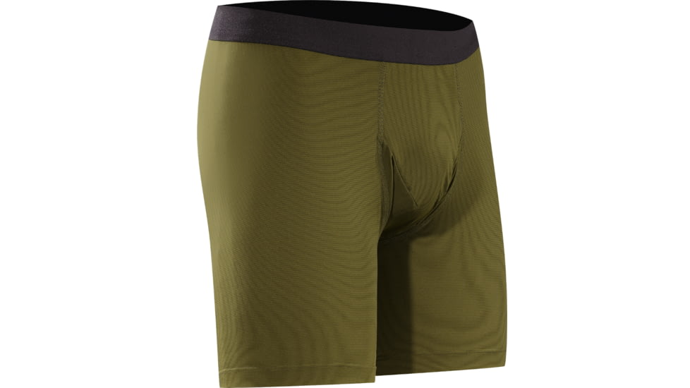 Arc'teryx Phase SL Boxer Short - Men's-Dark Moss-Small