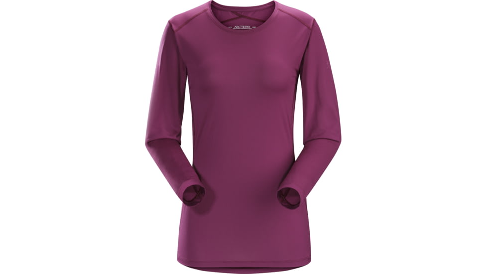 Arc'teryx Phase SL Crew Longsleeve Baselayer - Women's -LT Chandra-Large