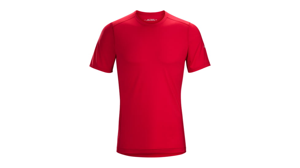 Arc'Teryx Phase SL Crew Men's Short Sleeve, Toreador, Small, 327865