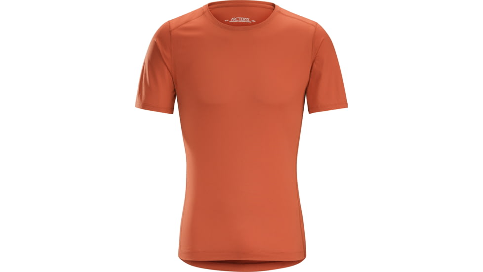 Arc'teryx Phase SL Crew Short Sleeve Baselayer - Men's-Vermillion-Small
