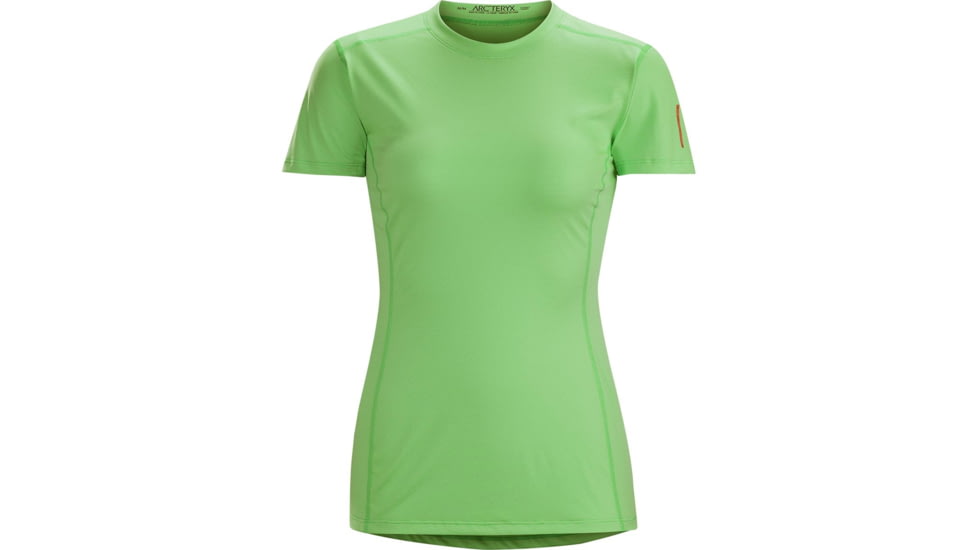 Arc'teryx Phase SL Crew Short Sleeve Baselayer - Women's -Green Orchid-Medium