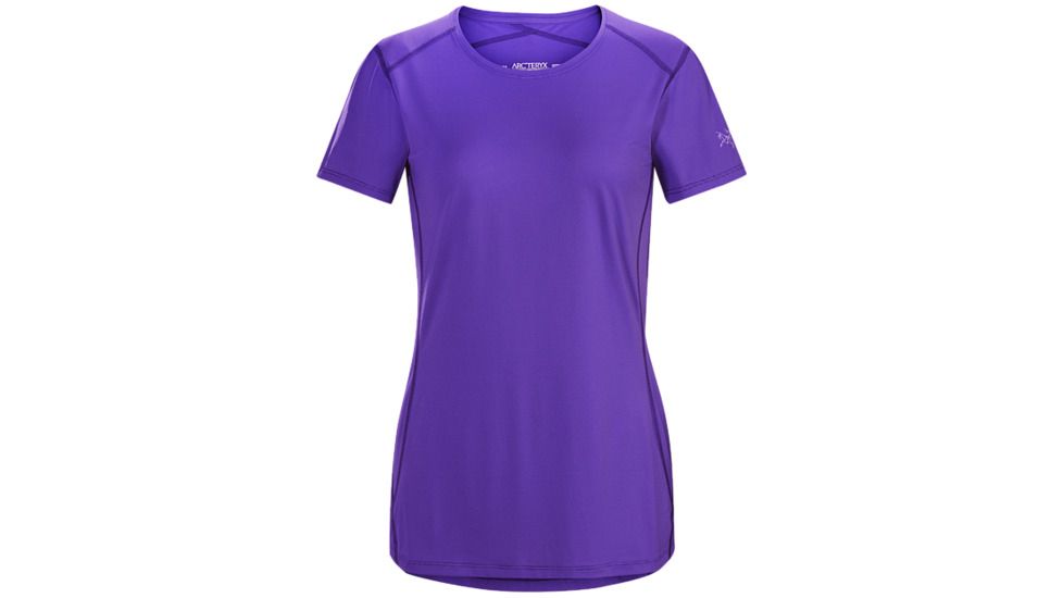 Arc'Teryx Phase SL Crew Women's Short Sleeve, Mauveine, Small, 324572