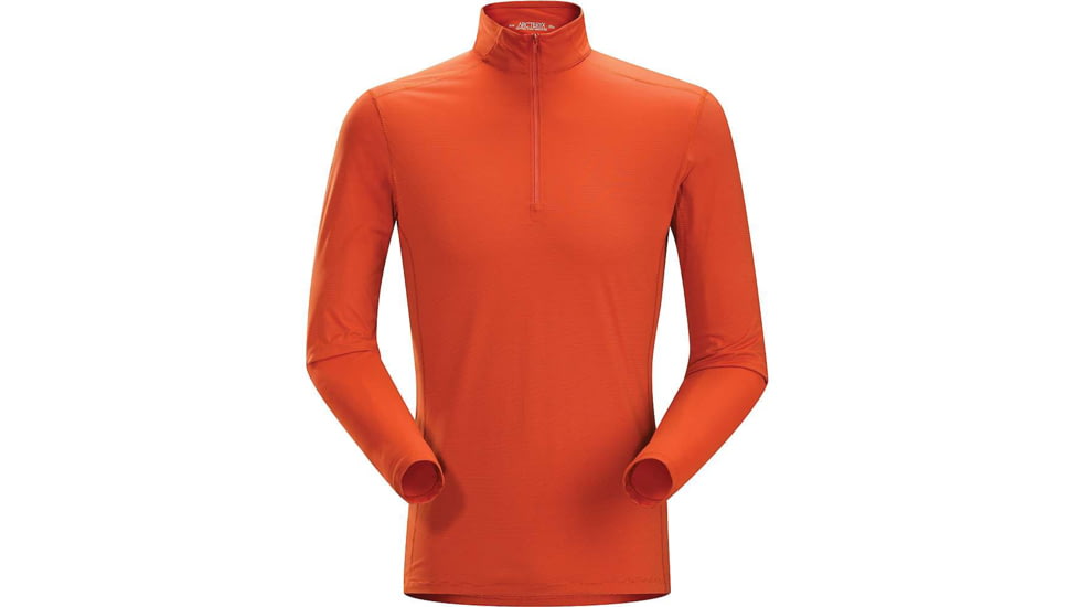 Arc'teryx Phase SL Zip Neck LongSleeve Baselayer - Women's -Pheonix-Small