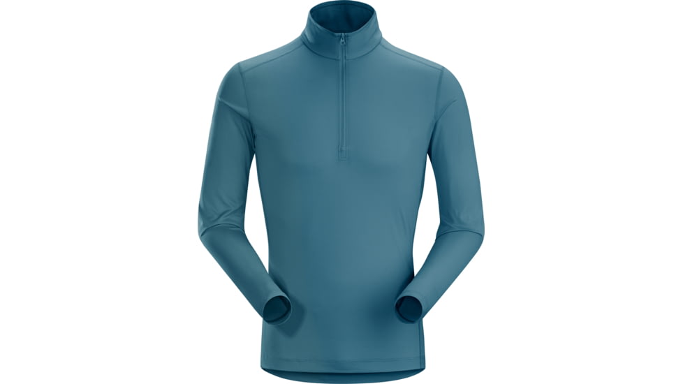 Arc'teryx Phase SL Zip Neck LS - Men's-Legion Blue-Small