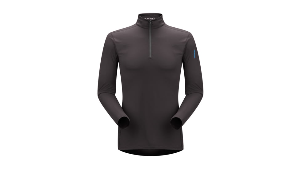 Arc'teryx Phase SL Zip Neck LS - Men's-Stonecastle-Small
