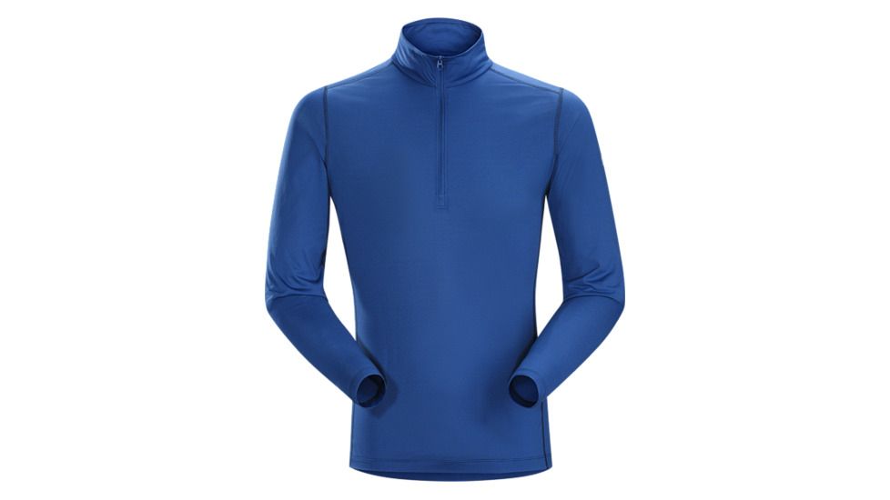 Arc'teryx Phase SL Zip Neck Men's Long Sleeve, Triton, Extra Large, 327871