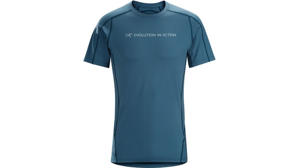 Arc'teryx Phasic Evolution Short Sleeve Crew - Men's-Cosmic-Medium
