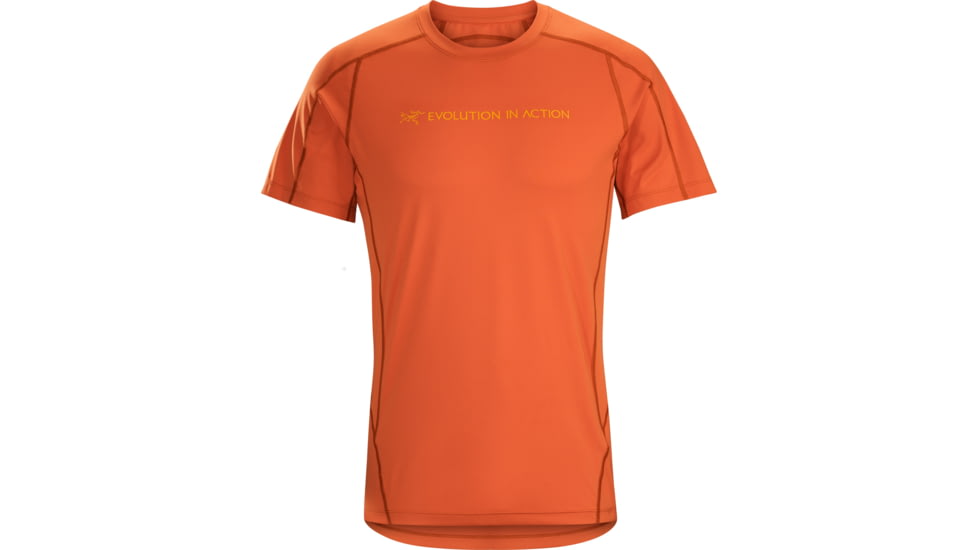 Arc'teryx Phasic Evolution Short Sleeve Crew - Men's-Rooibos-Medium