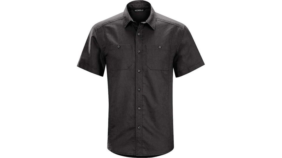 Arc'teryx Ravelin Short Sleeve Shirt - Men's-Graphite-Small