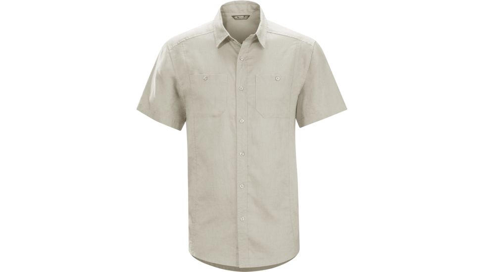 Arc'teryx Ravelin Short Sleeve Shirt - Men's-Turbine Grey-X-Large