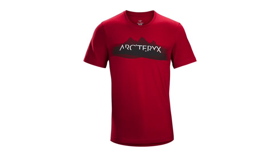 Arc'teryx Remote Short Sleeve Men's T-Shirt, Red Beach, Large, 330119