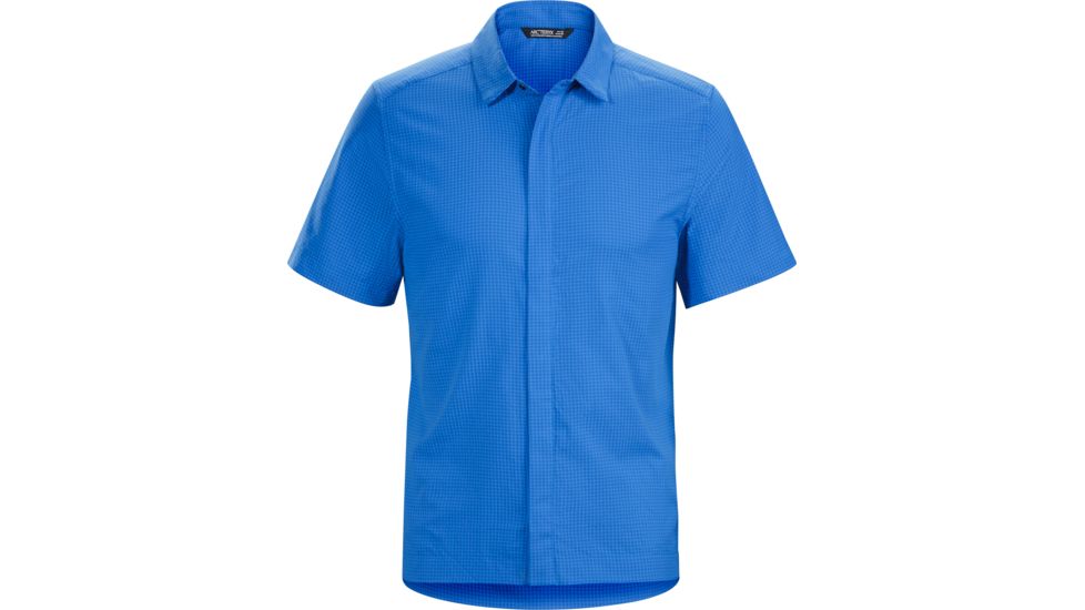 Arc'teryx Revvy Short Sleeve Shirt - Men's-Deja Blue-Small
