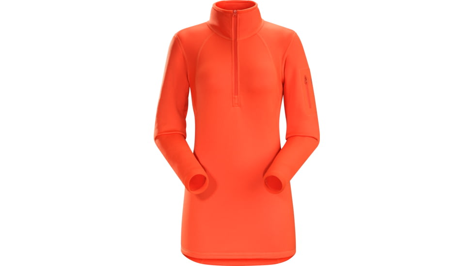 Arc'teryx Rho AR Zip Neck - Women's-Fiesta-Large