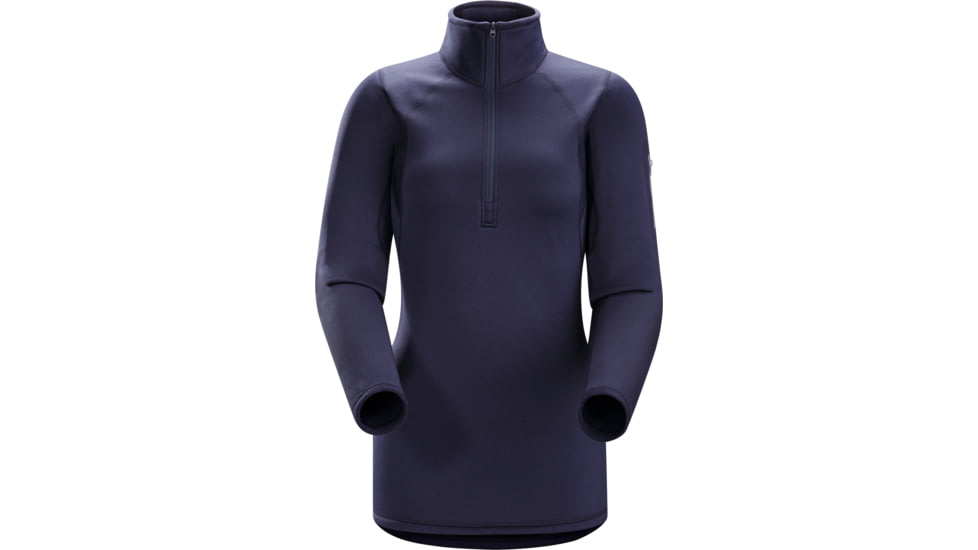 Arcteryx Rho AR Zip Neck - Womens-Marianas-Large