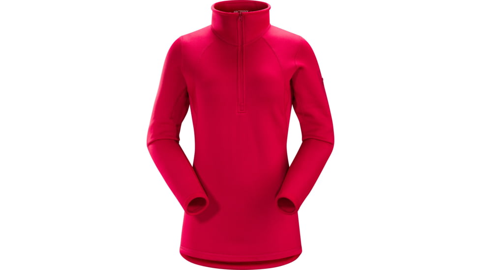 Arc'teryx Rho AR Zip Neck - Women's-Radicchio-X-Small