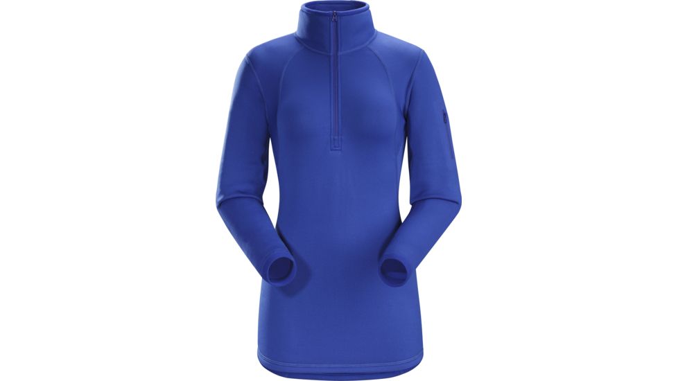 Arc'teryx Rho AR Zip Neck - Women's-Somerset Blue-X-Small
