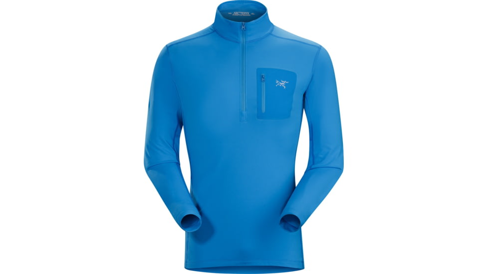 Arc'teryx Rho LT Zip Neck - Men's-Rigel-Small