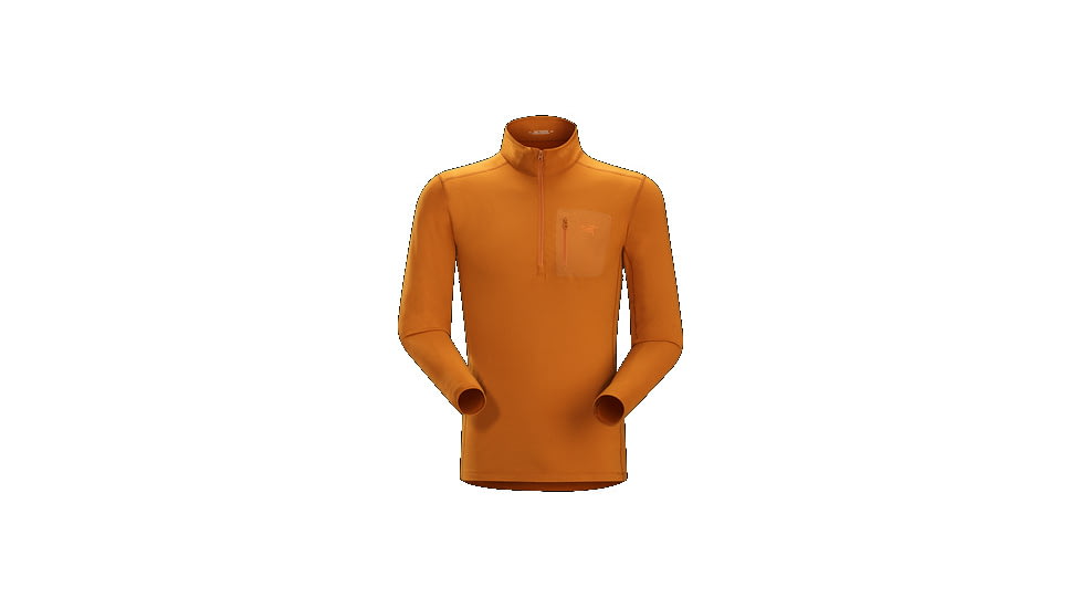 Arc'teryx Rho LT Zip Neck - Men's-Umber-X-Large
