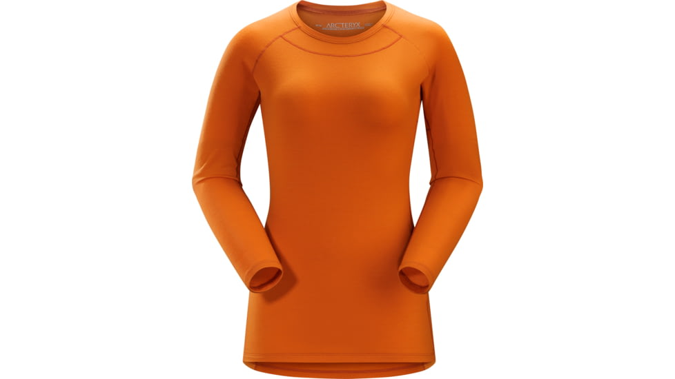 Arc'teryx Satoro AR Long Sleeve Crew Neck Shirt - Women's-Bengal-Small