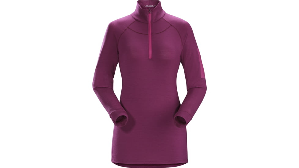 Arc'teryx Satoro AR Zip Neck Long Sleeve - Women's-LT Chandra-Medium