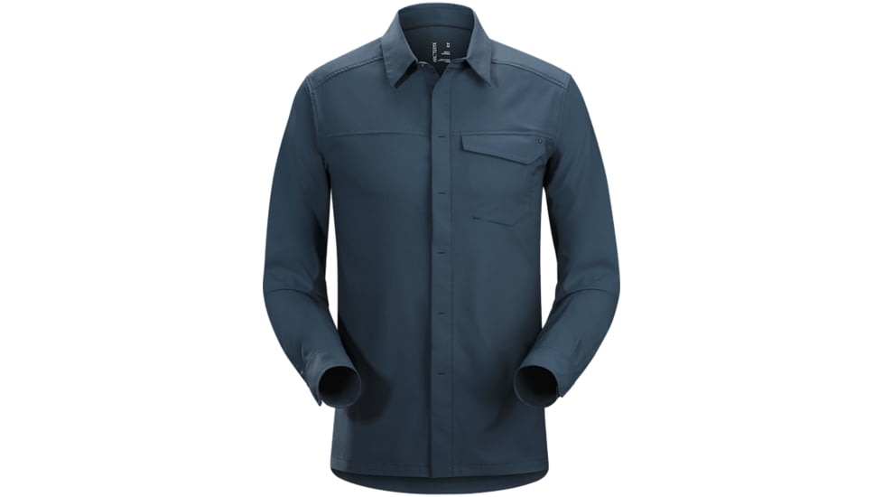 Arc'Teryx Skyline Long Sleeve Men's Shirt, Nighthawk, XXL, 289045